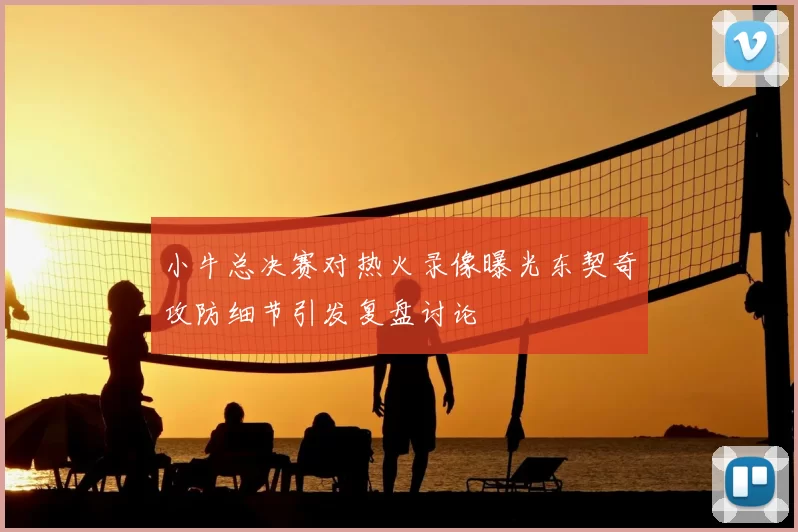 小牛总决赛对热火录像曝光东契奇攻防细节引发复盘讨论