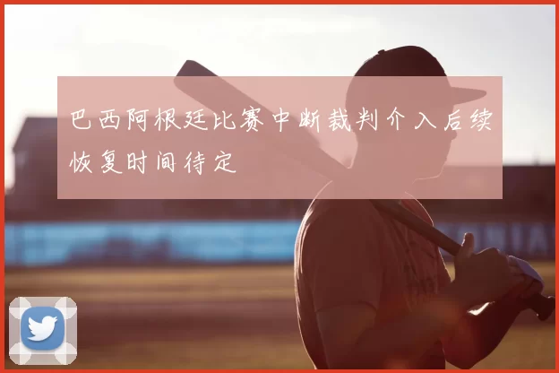 巴西阿根廷比赛中断裁判介入后续恢复时间待定