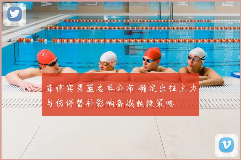 菲律宾男篮名单公布 确定出征主力与伤停替补影响备战轮换策略